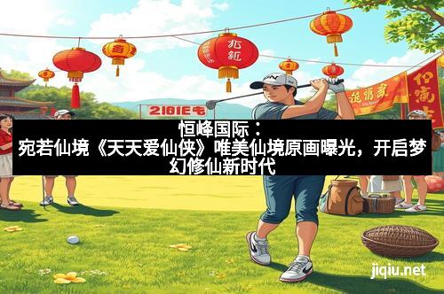 恒峰国际：宛若仙境《天天爱仙侠》唯美仙境原画曝光，开启梦幻修仙新时代